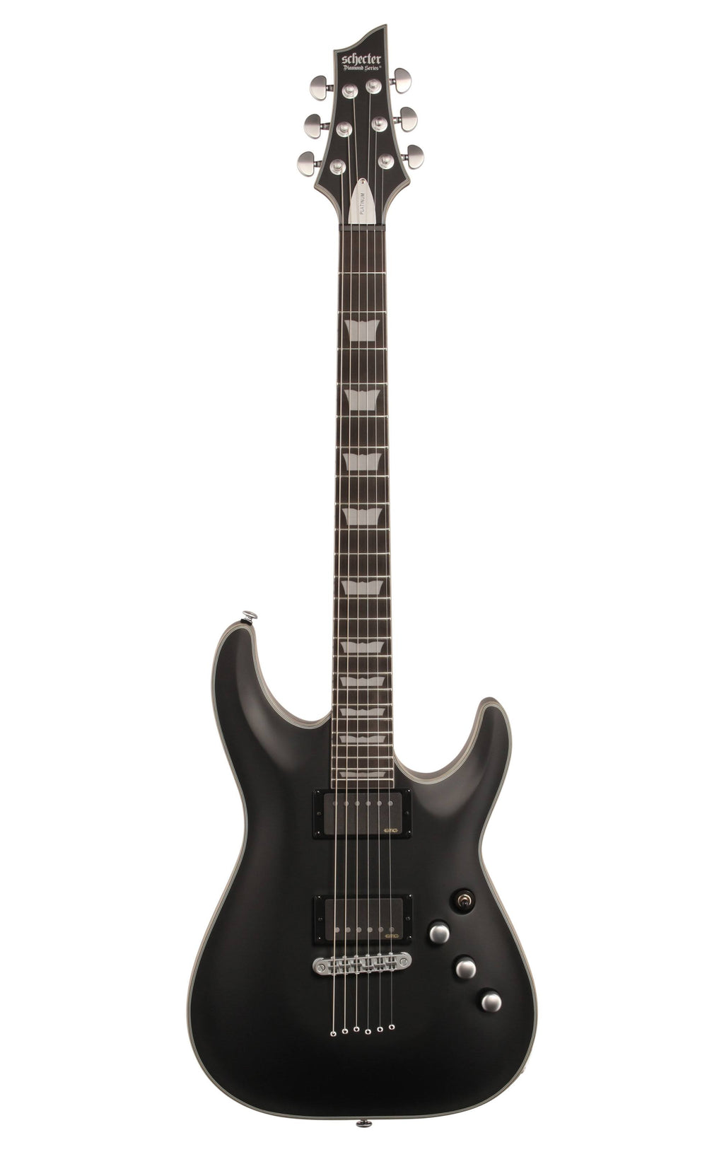 Satin Black Electric Guitar O422