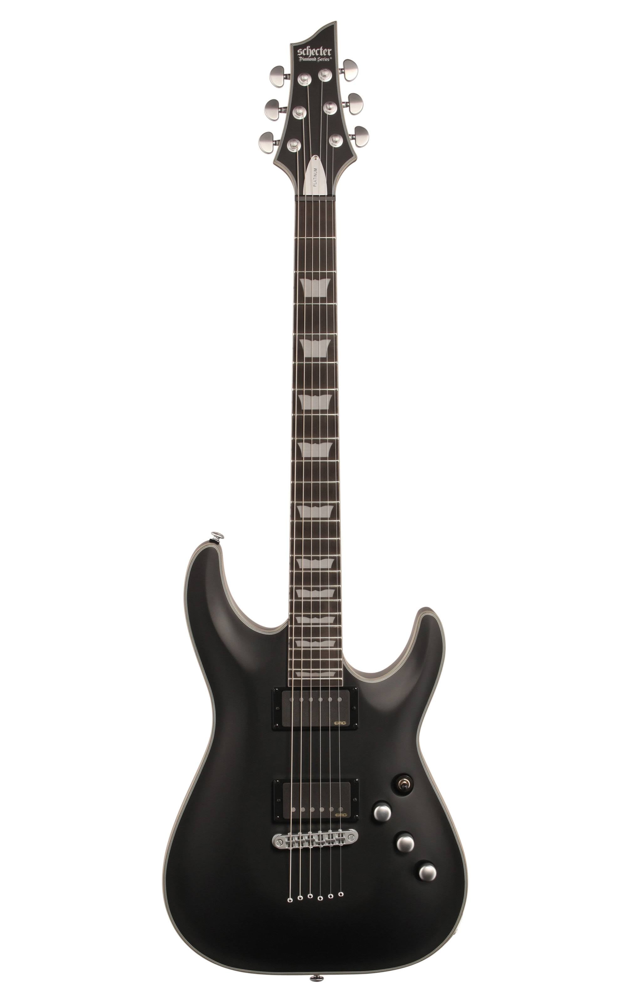 Satin Black Electric Guitar O422