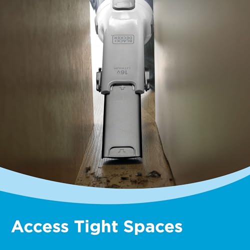 Cordless Handheld Vacuum with Crevice Tool S3646