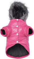 Pink XXL Dog Winter Coat D4044