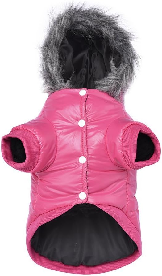 Pink XXL Dog Winter Coat D4044