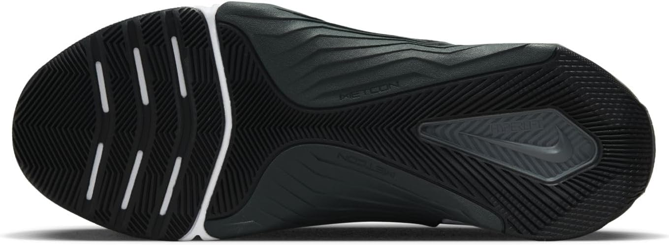 Black Dark Smoke Grey White Men Training Shoe M637