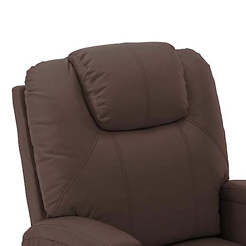 Black Faux Leather Electric Power Lift Massage Chair with 6-Point Vibration Massage H799