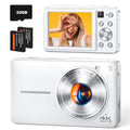 64MP Autofocus Compact Digital Camera with 32GB Card (White) U65935