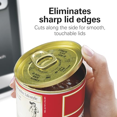 Smooth Edge Electric Automatic Can Opener, Black and Chrome Z889991