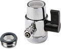 Chrome Faucet Diverter Valve with Adapter Ring 3/8" Barb Z834821
