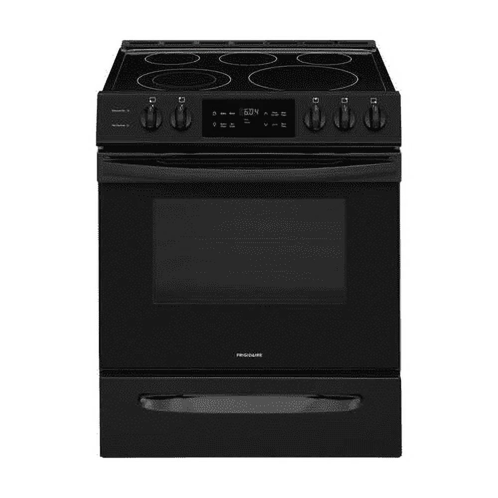 Black 30 in Freestanding Range with Self-Cleaning H341412