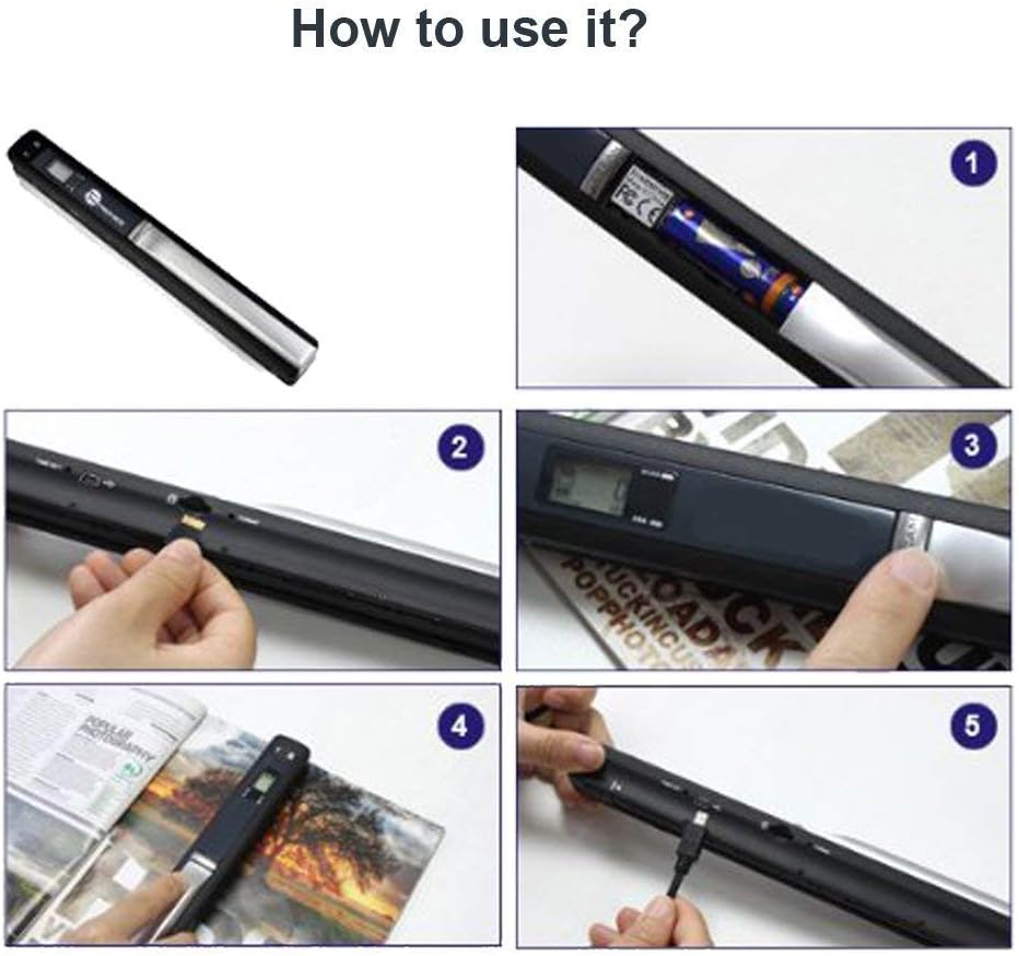22MP Film & Slide Scanner with 2.4 LCD Screen E862