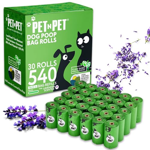 270 Counts Unscented Plant Based Dog Poop Bags I3721