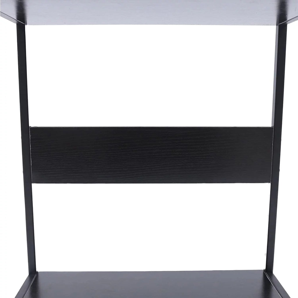 2-Tier Computer Tower Stand with Lockable Wheels B656996
