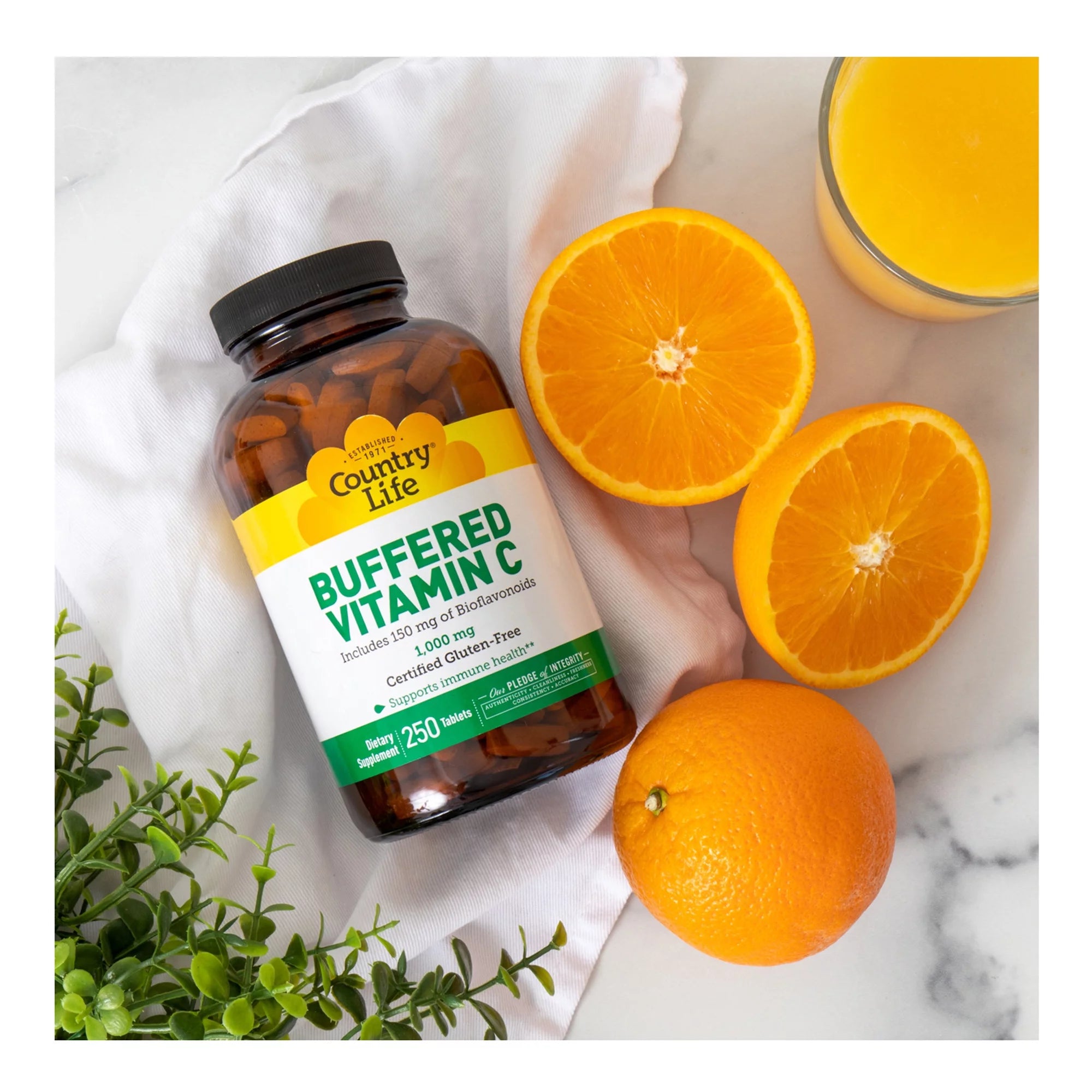 1,000 mg Vitamin C Tablets D797