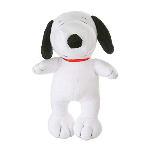 12 Inch White Fabric Plush Squeaker Dog Toy Q56295