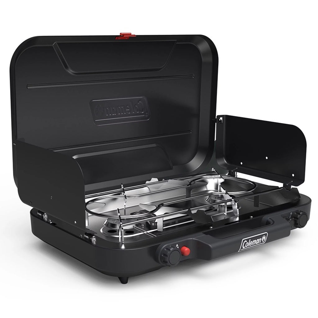 Black 3 Burners Camping Stove X7880