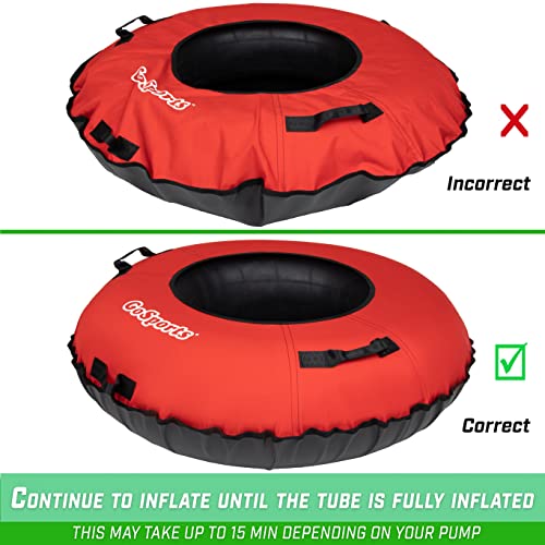 44 in Heavy-Duty Winter Snow Tube with Canvas Cover M739