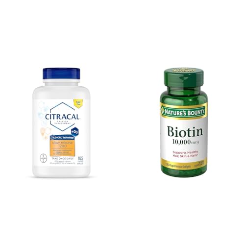 1200 mg Calcium Citrate with Vitamin D3, 185 Count H220964