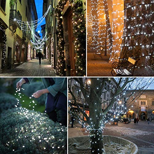 72 Feet 200 LED Solar Powered Fairy String Lights (White) F2210