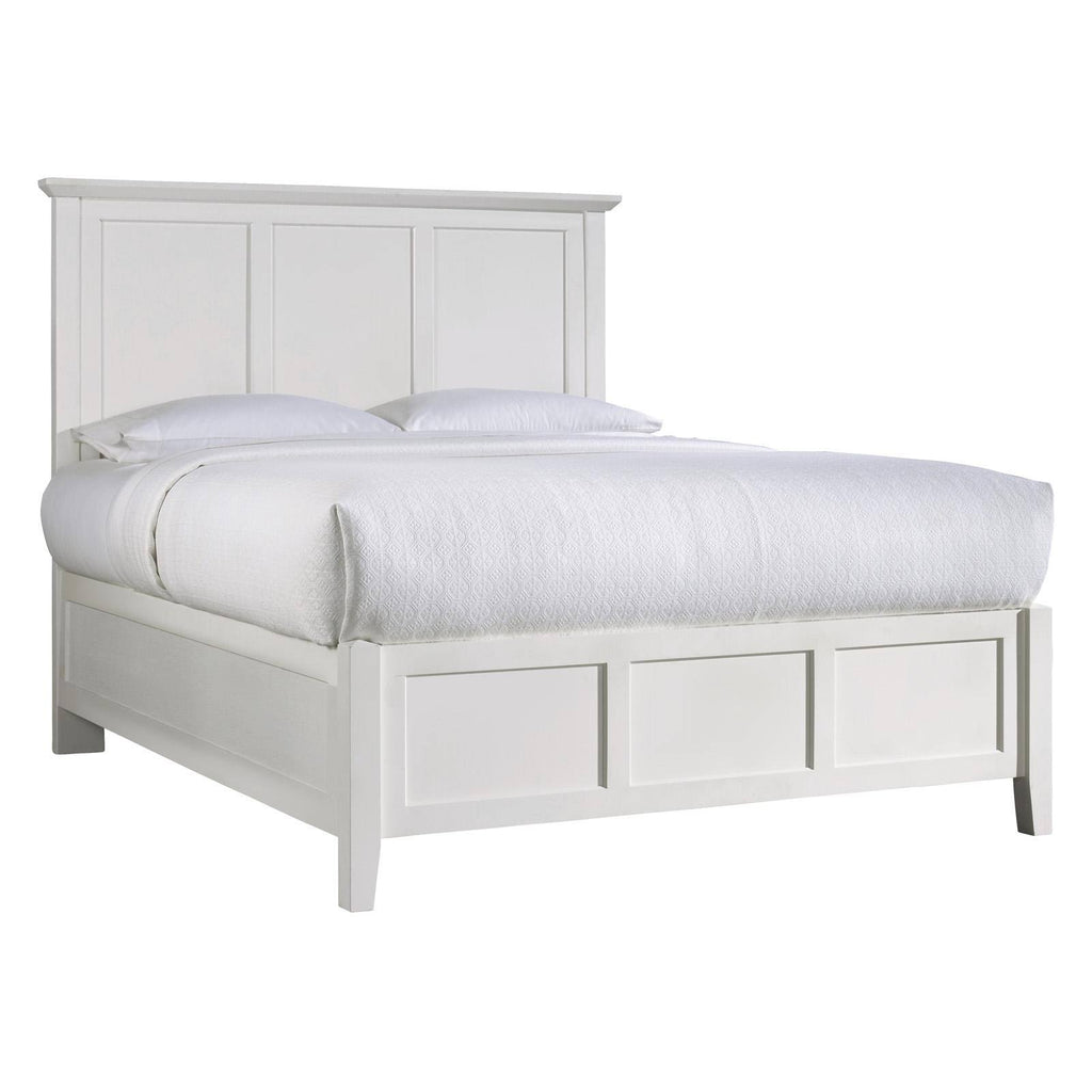 White Queen Panel Bed F77844