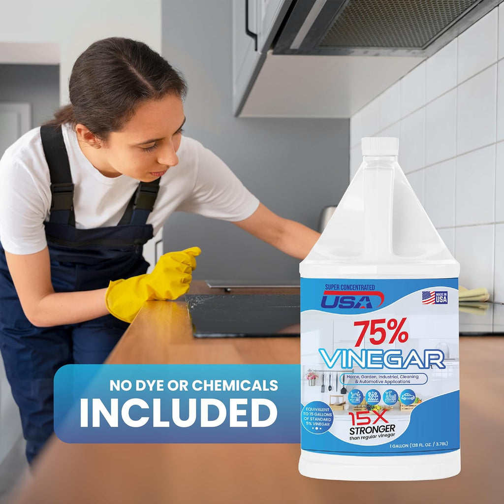 1 Gallon Concentrated Industrial Cleaning Vinegar X262881