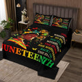 African Black Skin Women Bedspread King Size Q940788