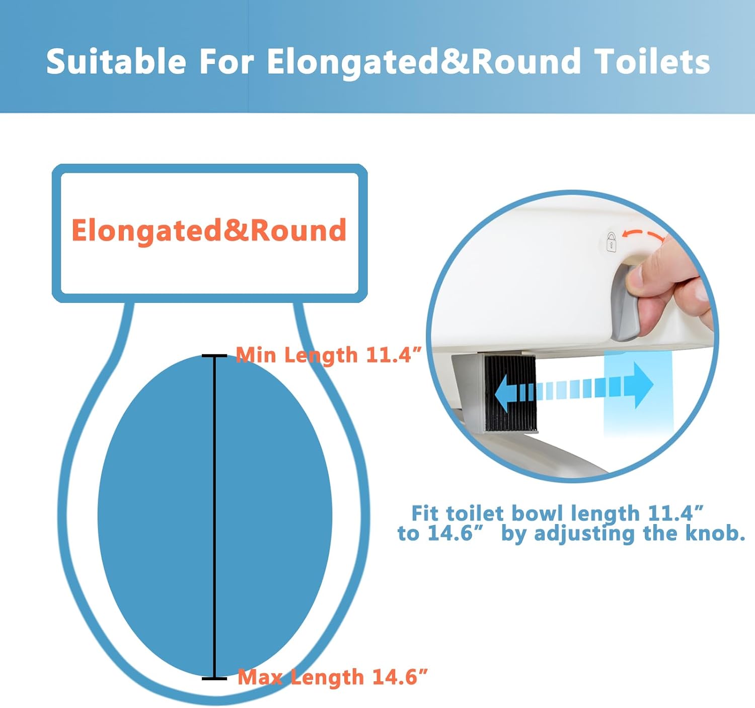 Raised Toilet Seat with Adjustable Padded Arms T1462