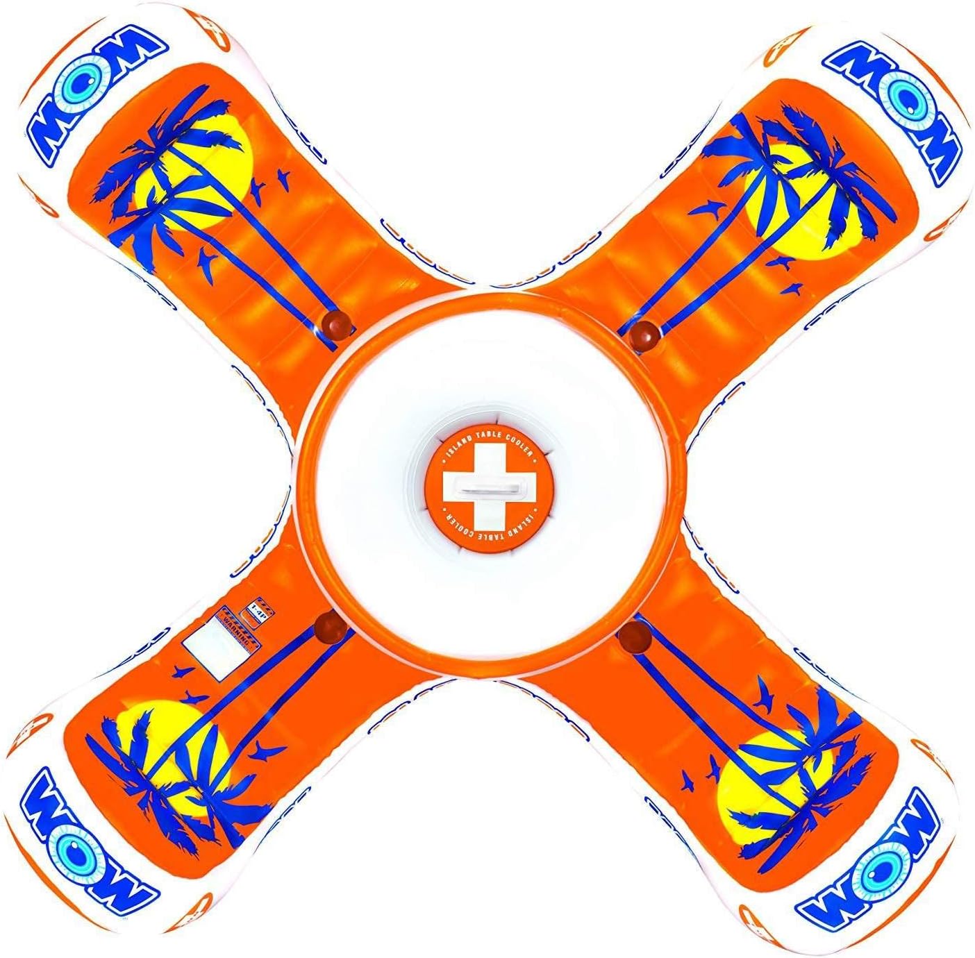 Inflatable Table Floating Island Pool Float L4416