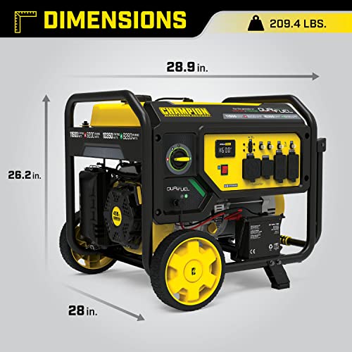 15,000-Watt Portable Generator with Electric Start B4703