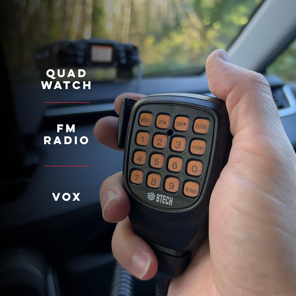 50 Watt Dual Band VHF UHF Mobile Radio E981091