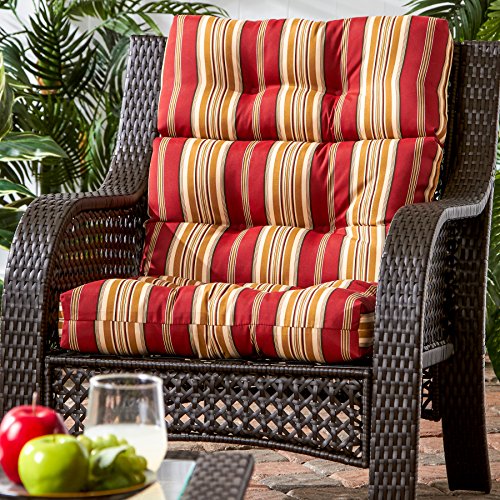 Indoor/Outdoor High Back Chair Cushion F947