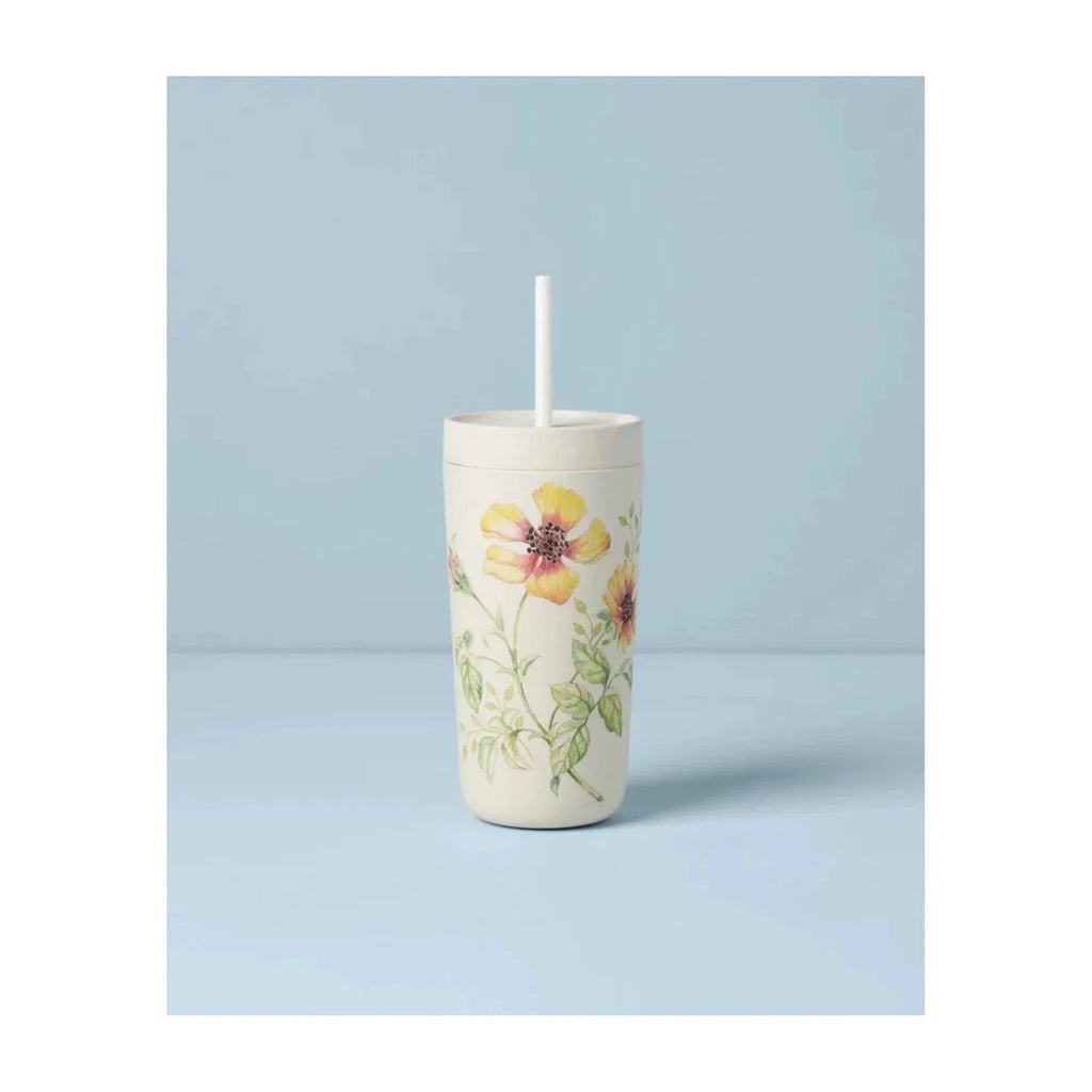Bamboo Tumbler With Straw S1768