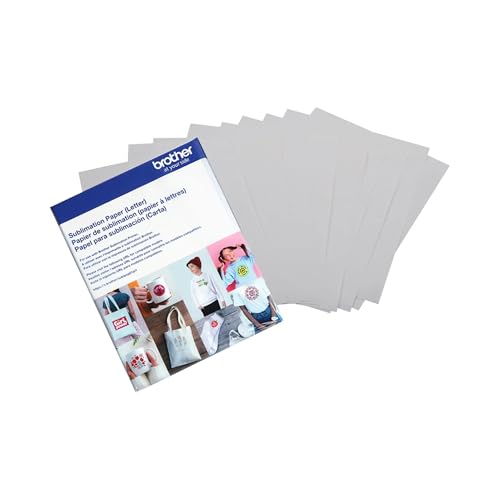 Sublimation Printer with 4-Color Sublimation Ink Cartridges and 100 Sheets Sublimation Paper E140955