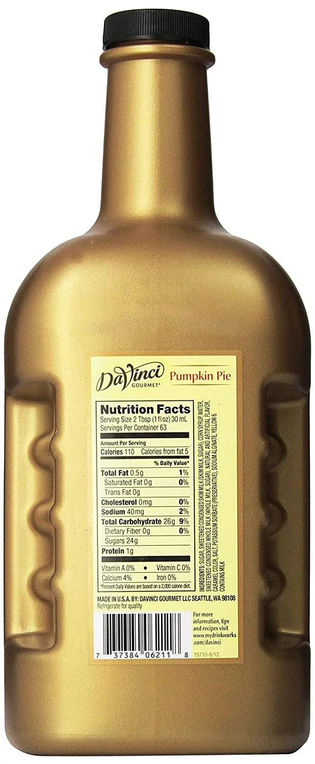 Pumpkin Pie Sauce, 64 Ounce Bottle F139453