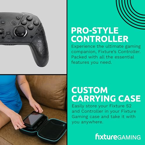 Gaming Console Monitor Mount and Game Controller with Carrying Case U945