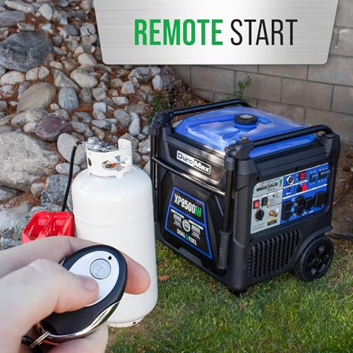 9,500-Watt Dual Fuel Digital Inverter Portable Generator K162