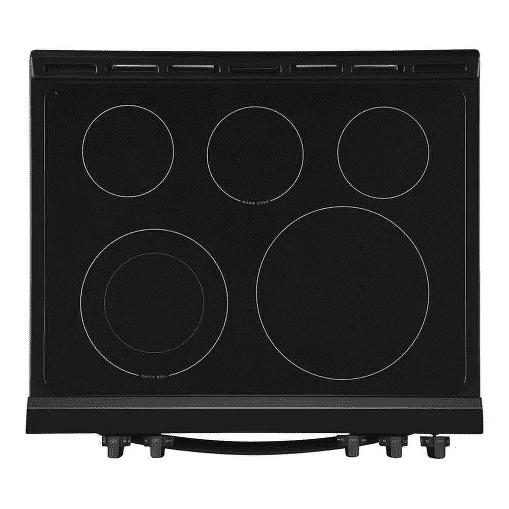 Black 30 in Freestanding Range with Self-Cleaning H341412