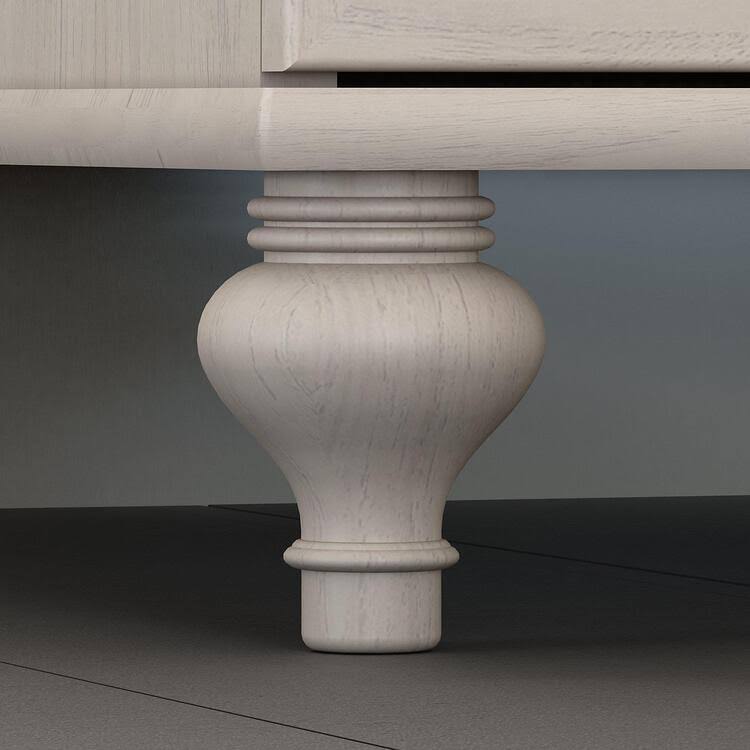 Coastal Cherry Double Pedestal Desk A283