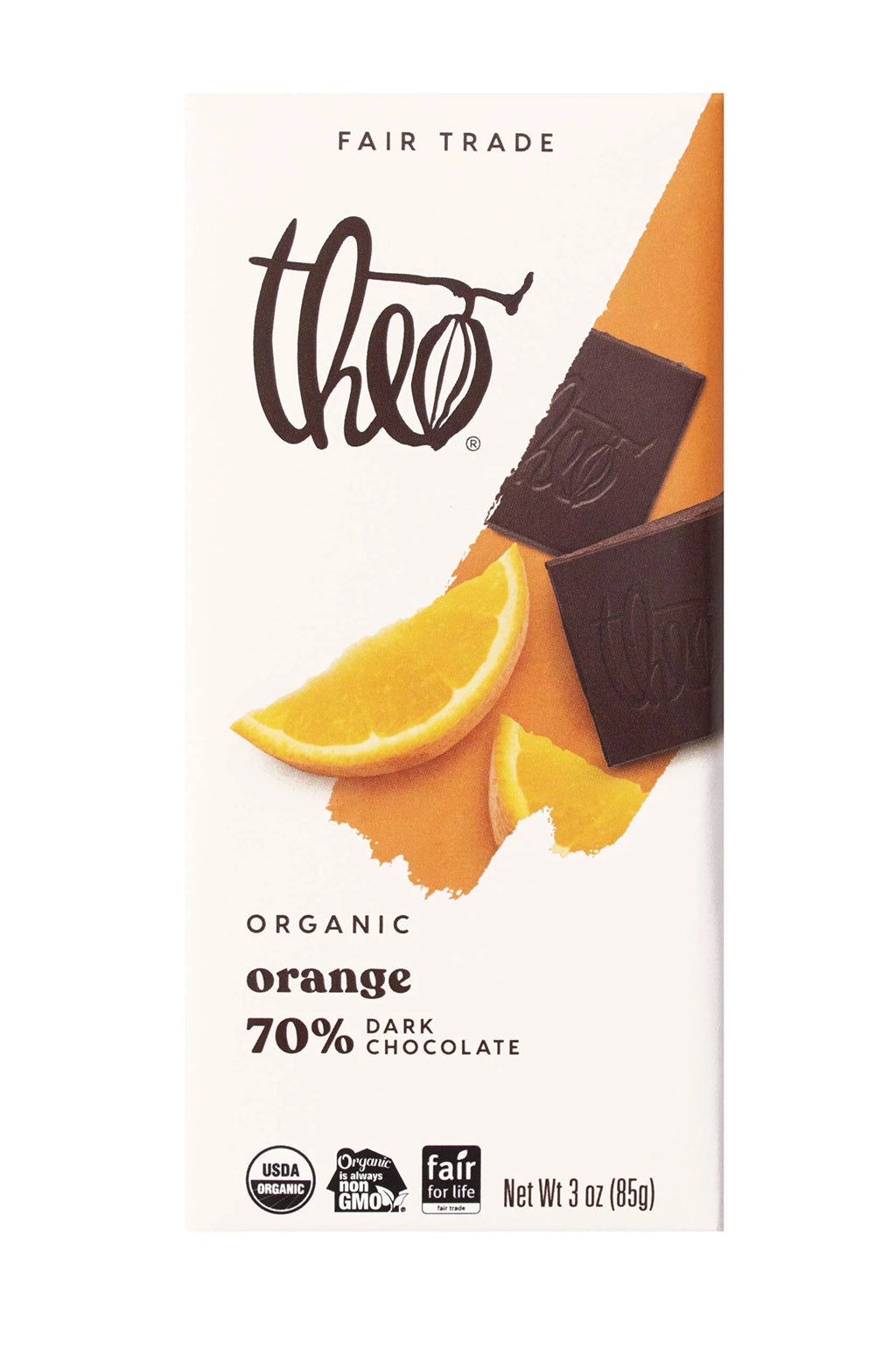 Organic Dark Chocolate Bar, 70% Cacao, 12 Pack S4486
