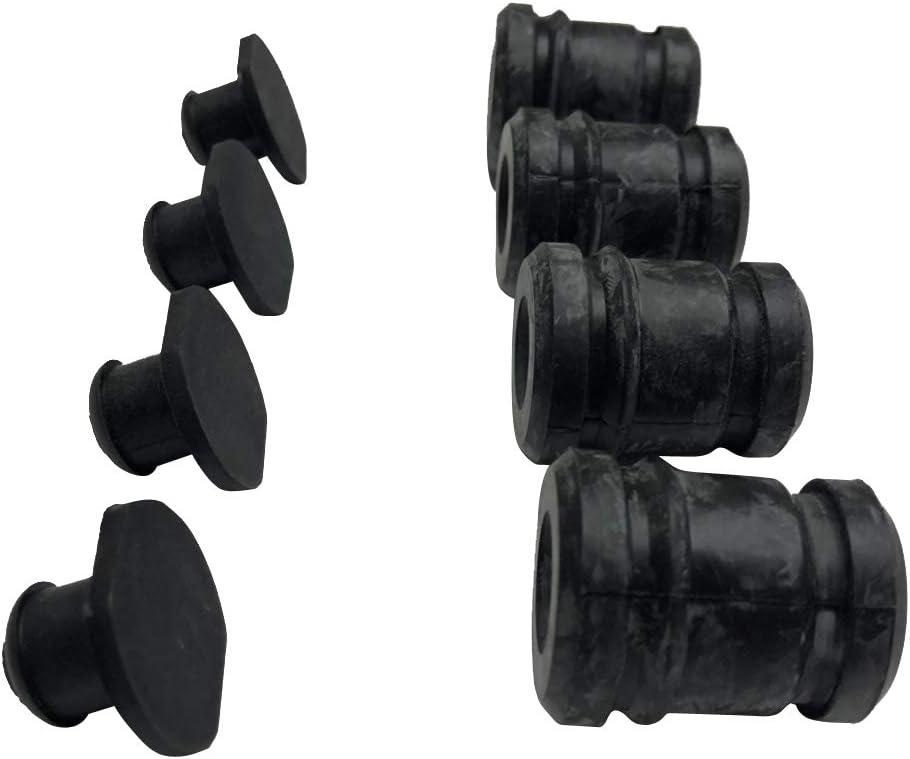 Chainsaw Annular Buffer Kit AV Buffer Mount and Plug Cap Pack of 4+4 A232178