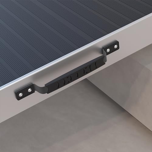 8FT Foldable Aluminum Wheelchair Ramp with Non-Slip Surface A15801