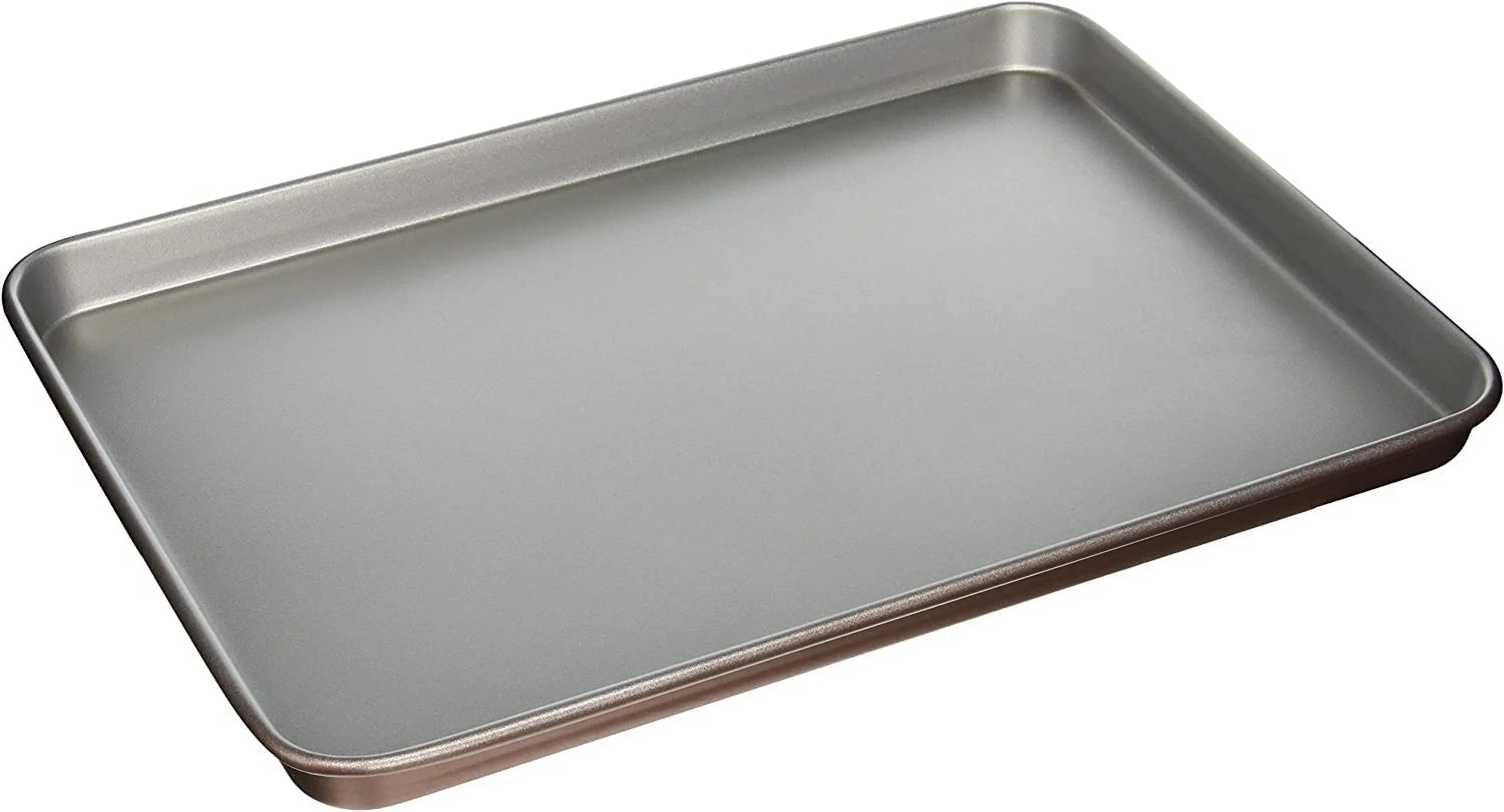 Compact Automatic Bread Maker, Silver Black & Baking Sheet, 17 Inch Sheet Pan, Bronze P67380