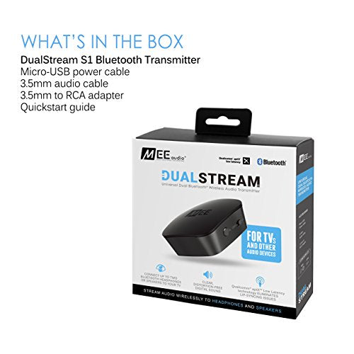 DualStream S1 Bluetooth Wireless Audio Transmitter T46430