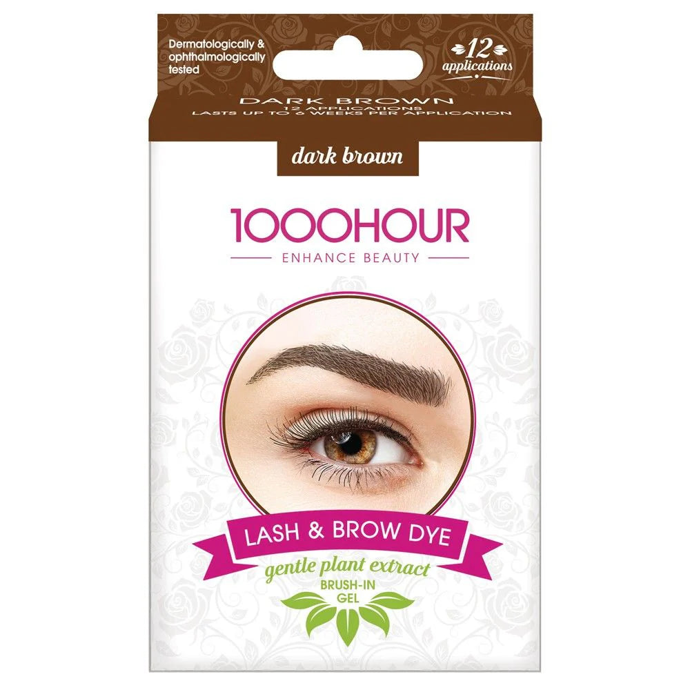 Dark Brown Lash & Brow Dye Kit W6636