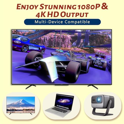 4K HDMI Gaming Console with 2 Wireless Controllers 64GB F79227