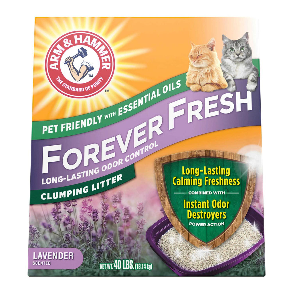 Lavender Clumping Cat Litter V70637