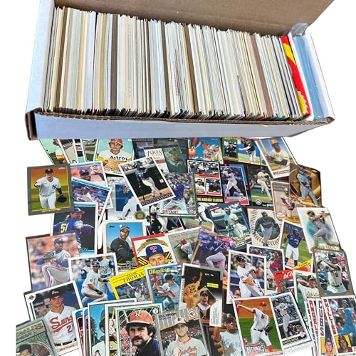 500 Cards Plus Sealed Pack Baseball Card Mystery Box G27447