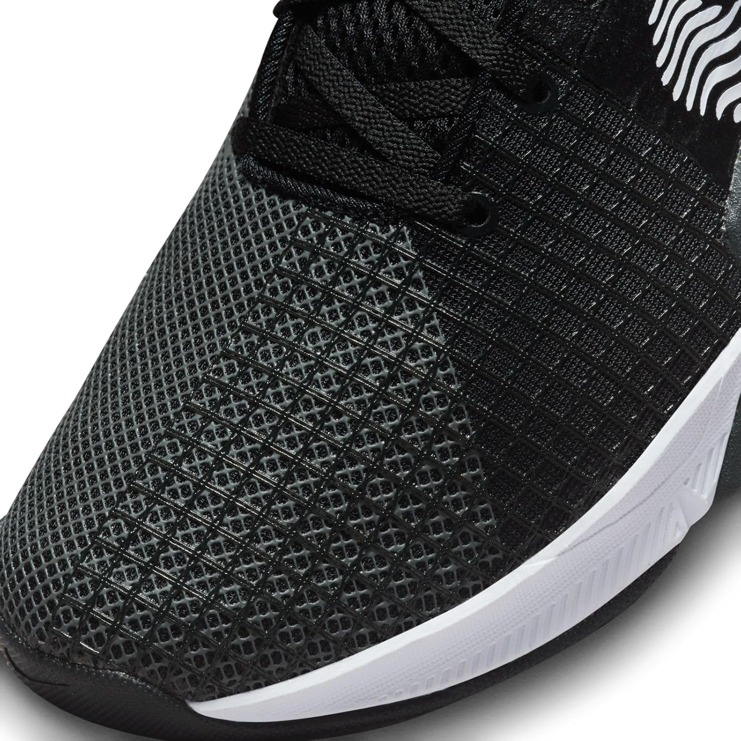 Black Dark Smoke Grey White Men Training Shoe M637