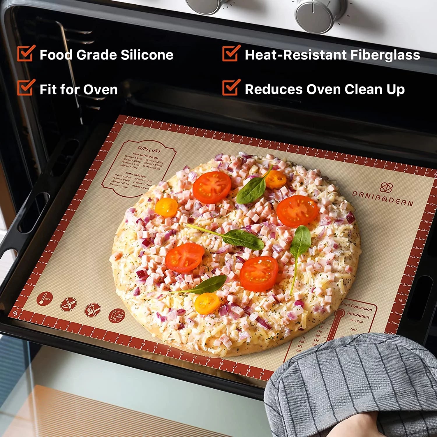 Extra Thick Large Non Stick Silicone Baking Mat S1869
