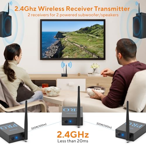 3-in-1 2.4Ghz Wireless Audio Transmitter Receiver Z711