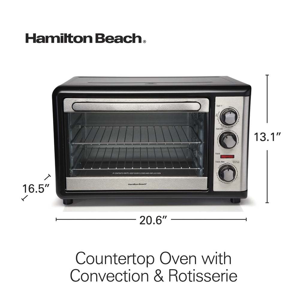 Stainless Steel Countertop Oven with Convection and Rotisserie G486501