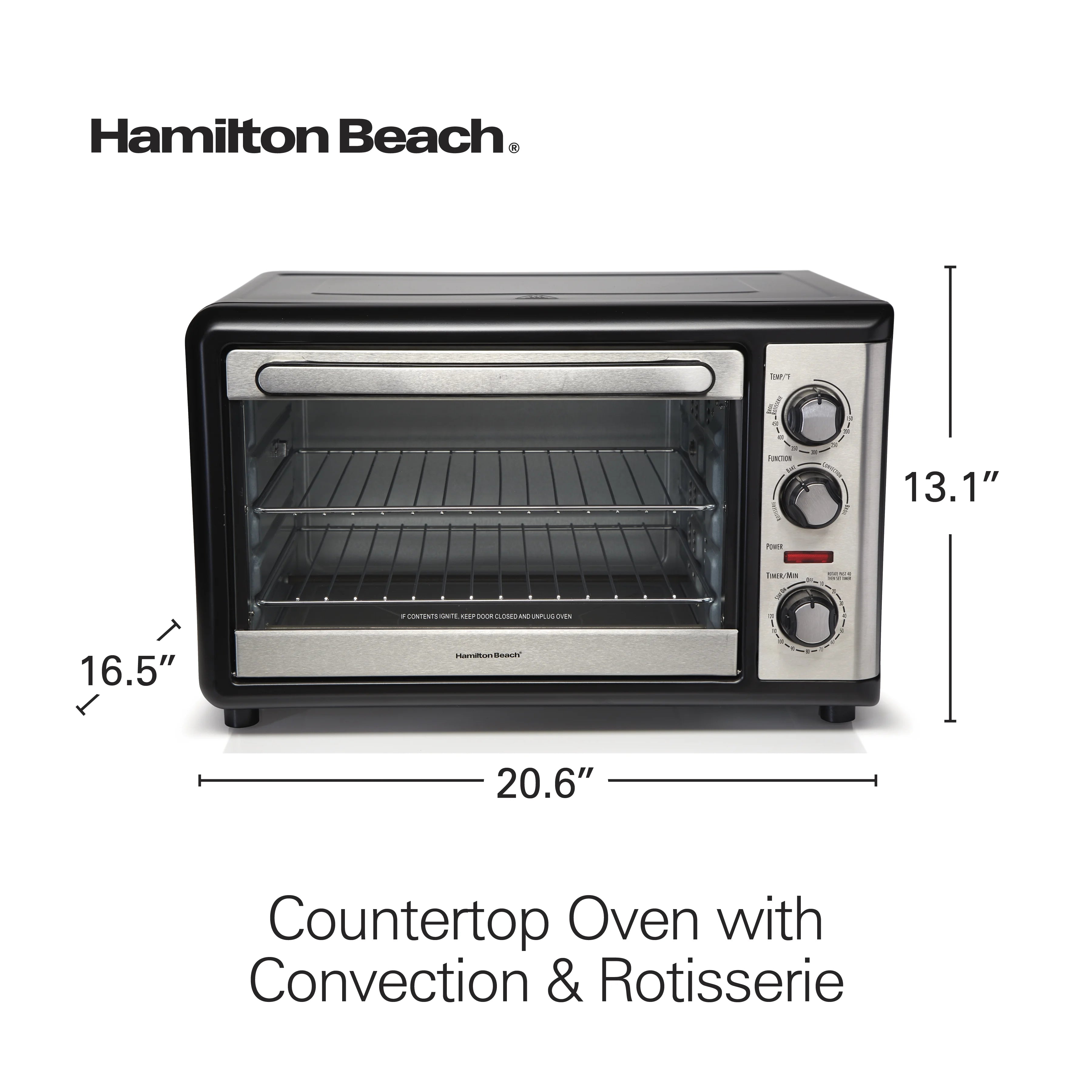 Stainless Steel Countertop Oven with Convection and Rotisserie G486501