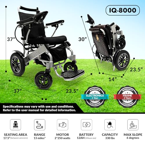 Foldable Lightweight Electric Wheelchair Y206